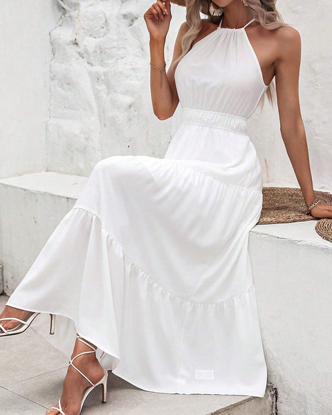 Vestidos mujer, atributo, atributo.co, Vestidos elegantes, Vestidos largo, Vestidos casuales, vestidos, Vestido largo, Vestido, Ropa de moda, Outfit mujer, vestido blanco, vestido largo blanco