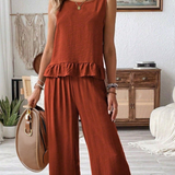 Ropa de moda, Outfit mujer, conjuntos frescos,  conjuntos de pantalón, conjuntos comodos, conjuntos casuales,  conjuntos,  conjunto mujer,  Conjunto de pantalón y blusa, conjunto corto,  conjunto con pantalón largo, 