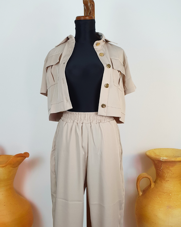 Conjunto de Chaleco y Pantalón Morelia - OUTLET