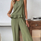 Ropa de moda, Outfit mujer, conjuntos frescos,  conjuntos de pantalón, conjuntos comodos, conjuntos casuales,  conjuntos,  conjunto mujer,  Conjunto de pantalón y blusa, conjunto corto,  conjunto con pantalón largo, 