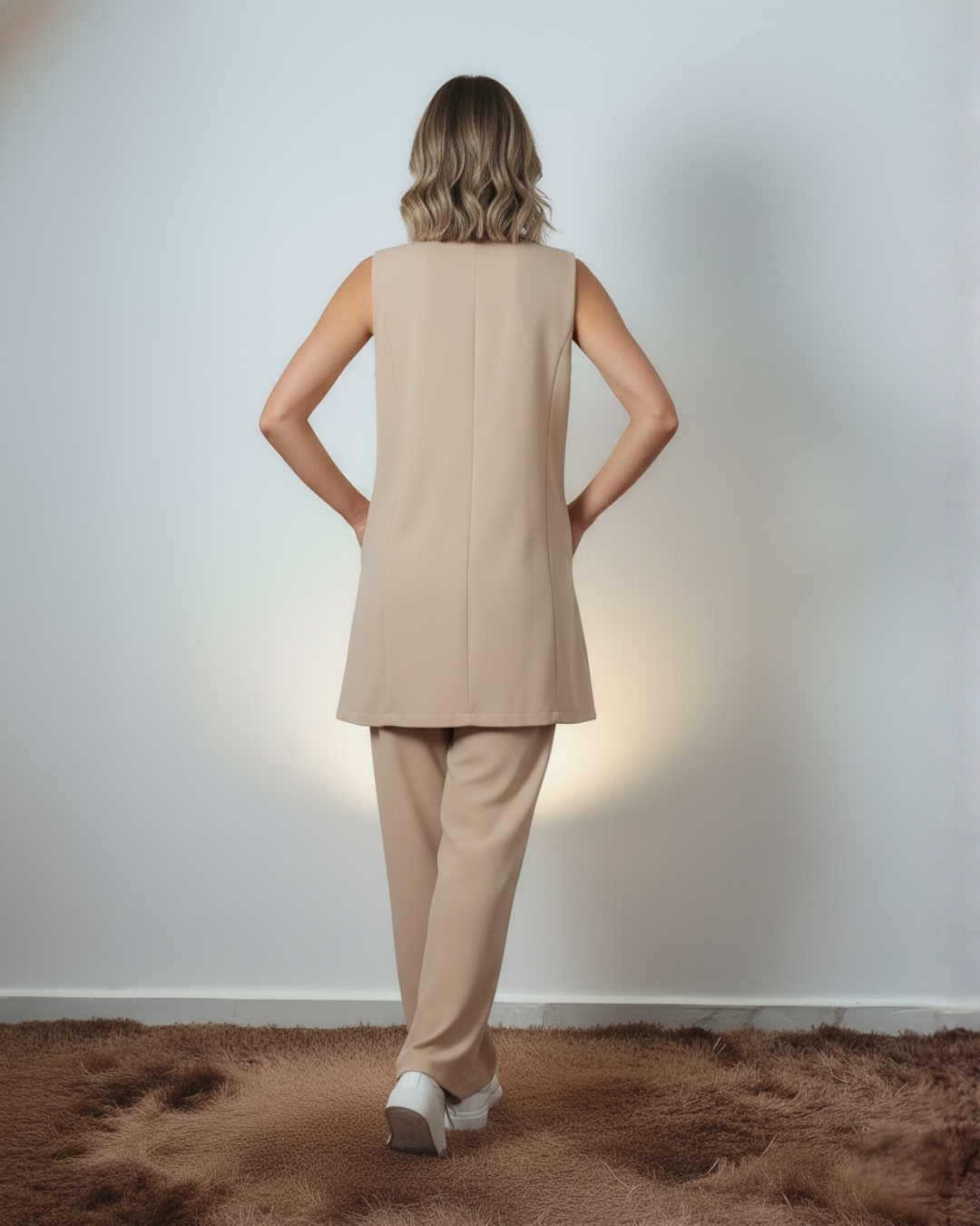 Conjunto de Chaleco y Pantalón Évora