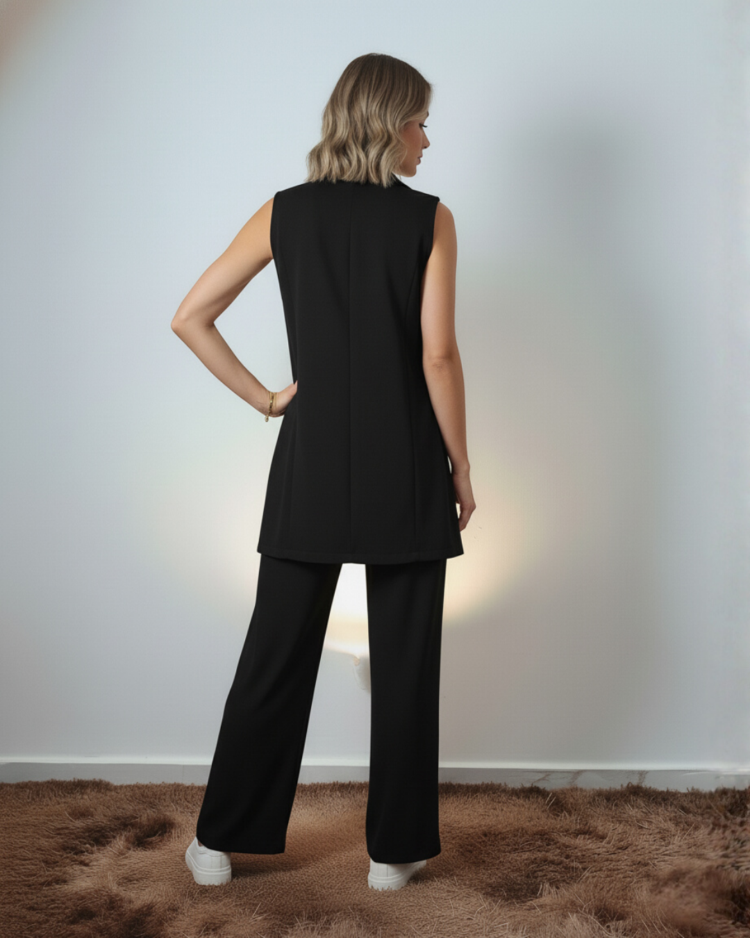 Conjunto de Chaleco y Pantalón Évora