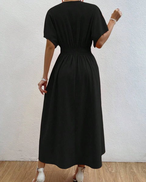 Vestidos mujer, Vestidos largos elegantes, Vestidos formales, Vestidos elegantes, Vestidos casuales, vestidos, vestido largo, Vestido, Ropa de moda, Outfit mujer, Vestido negro,