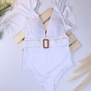  Vestido de Baño Blanco