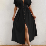 Vestidos mujer, Vestidos largos elegantes, Vestidos formales, Vestidos elegantes, Vestidos casuales, vestidos, vestido largo, Vestido, Ropa de moda, Outfit mujer, Vestido negro,
