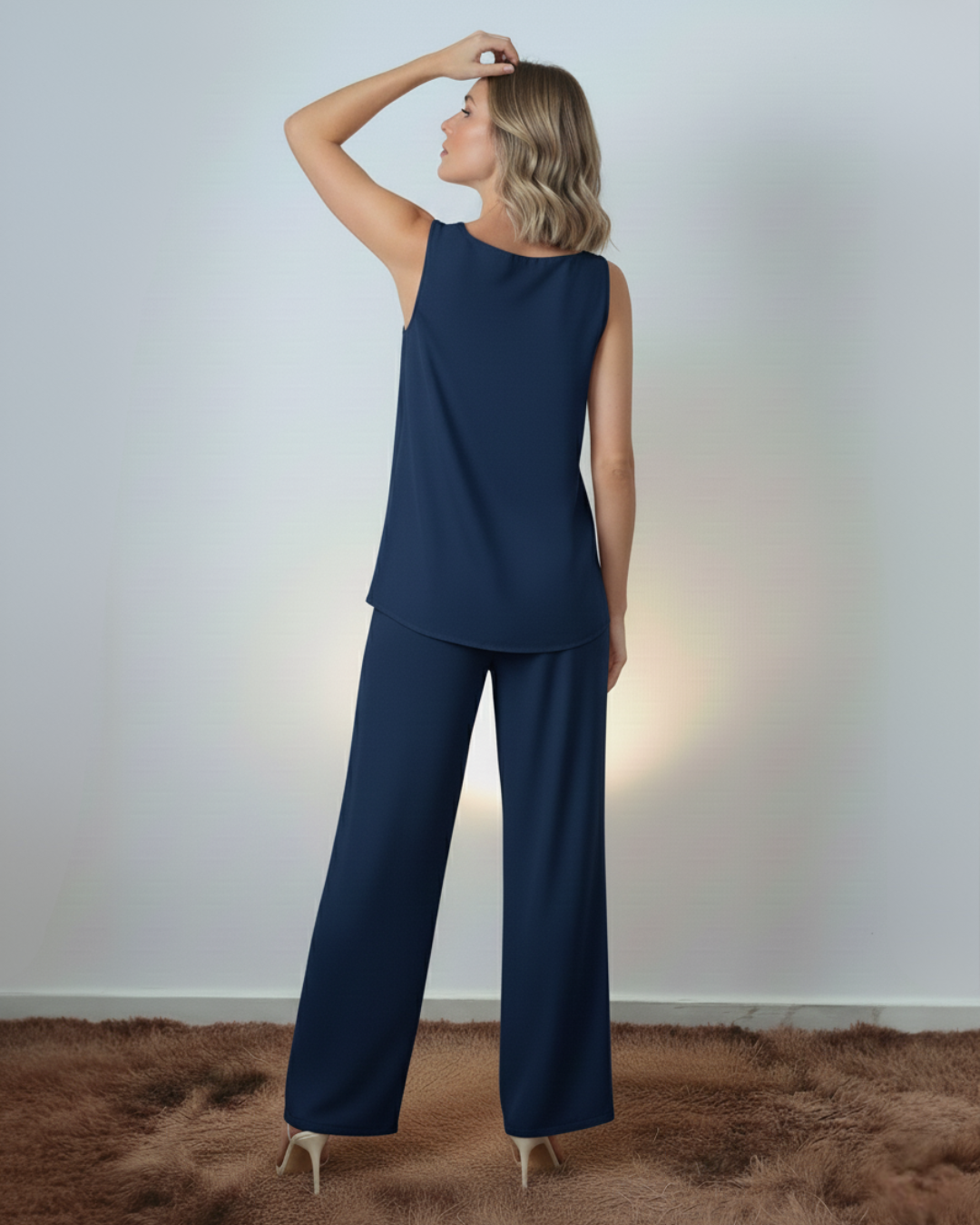 Conjunto de Blusa y Pantalón Largo Balboa