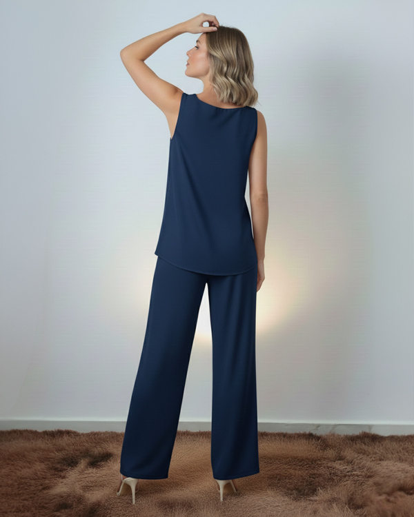 Conjunto de Blusa y Pantalón Largo Balboa