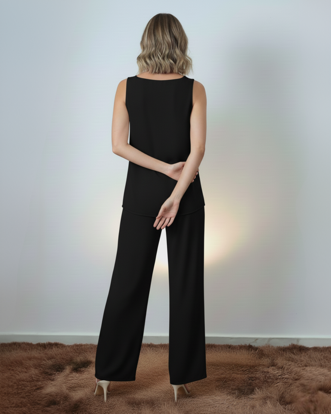 Conjunto de Blusa y Pantalón Largo Balboa