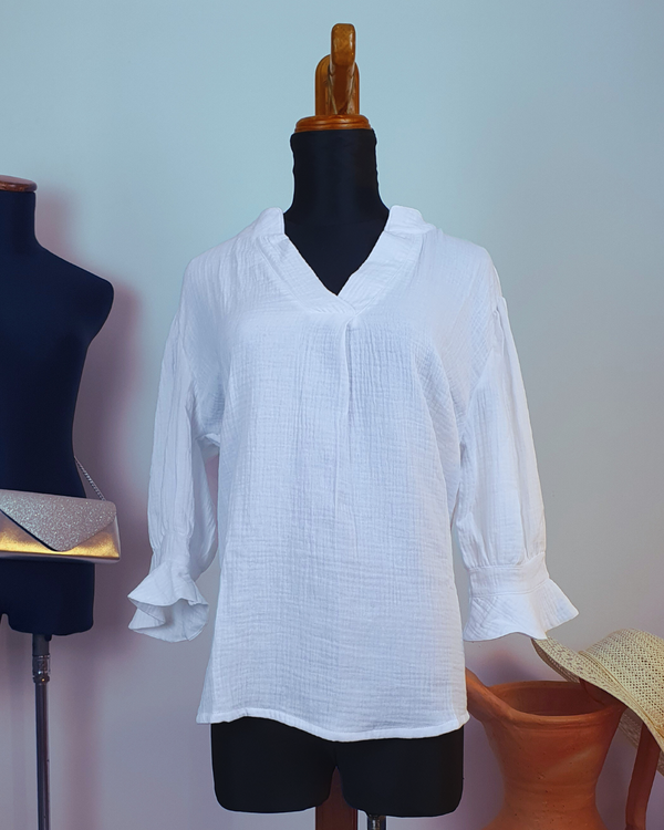 Blusa Manga Media Copacabana - OUTLET