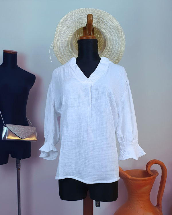 Blusa Manga Media Copacabana - OUTLET