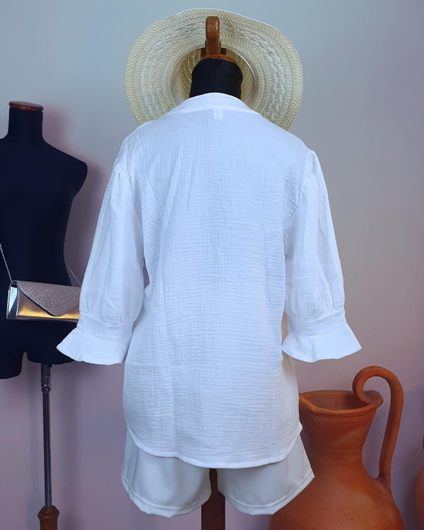 Blusa Manga Media Copacabana - OUTLET