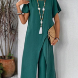 Ropa de moda, Outfit mujer, conjuntos frescos,  conjuntos de pantalón, conjuntos comodos, conjuntos casuales,  conjuntos,  conjunto mujer,  Conjunto de pantalón y blusa, conjunto corto,  conjunto con pantalón largo, 