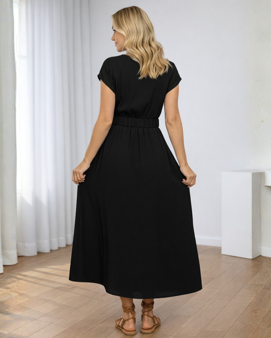  Vestidos mujer,  Vestidos largos elegantes,  Vestidos formales,  Vestidos elegantes,  Vestidos casuales,  vestidos,  vestido largo,  Vestido,  Ropa de moda,  Outfit mujer,  Vestido elegante,  Vestido negro
