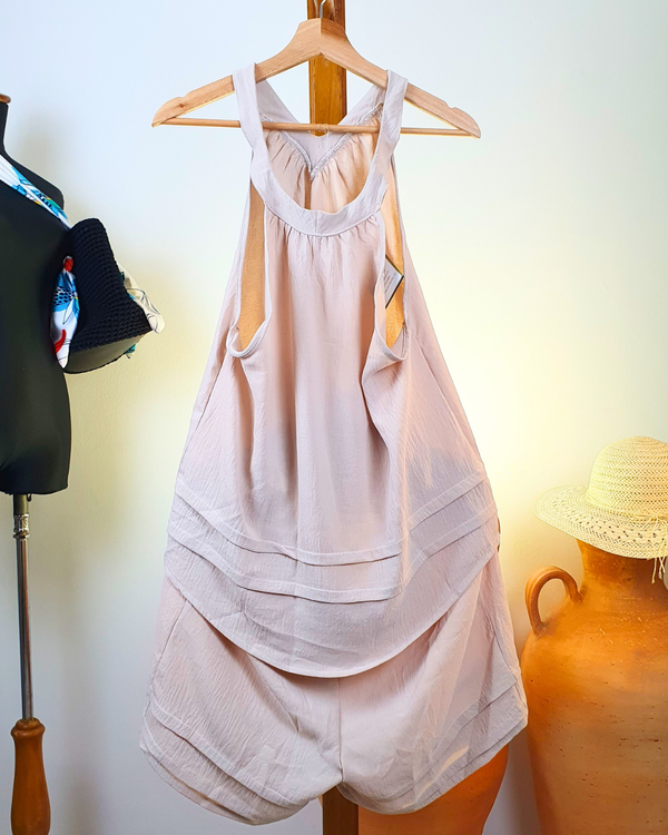 Conjunto de Blusa y Pantalón Corto Pradera - OUTLET