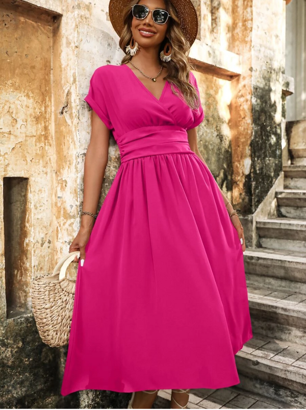 Vestidos mujer,  Vestidos largos elegantes,  Vestidos formales,  Vestidos elegantes,  vestidos,  vestido largo,  Vestido elegante,  Vestido,  Ropa de moda,  Outfit mujer,  Vestido formal,  Vestido Fuscia,