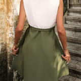 Vestidos elegantes,  Vestidos cortos,  Vestidos casuales,  vestidos,  Vestido corto,  Vestido,  Ropa de moda,  Outfit mujer,  Vestido casual,  Vestidos mujeres,  vestido mujer,  Vestido elegante,  vestido blanco,  vestidos blancos,   vestidos verdes, 