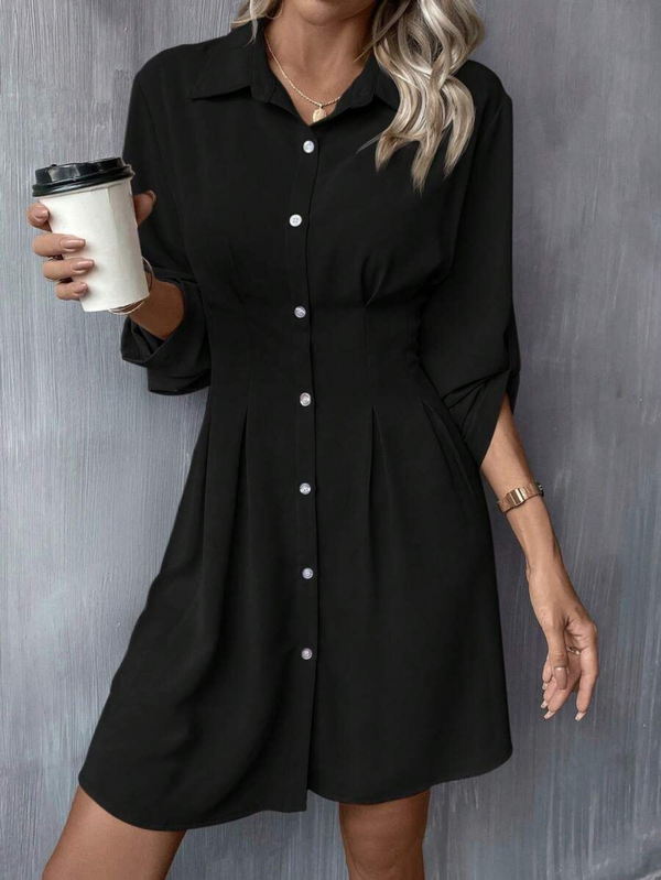 Vestidos mujer, atributo, atributo.co, Vestidos elegantes, Vestidos corto, Vestidos casuales, vestidos, Vestido corto, Vestido, Ropa de moda, Outfit mujer, vestido negro, vestido corto negro