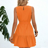 Vestidos elegantes,  Vestidos cortos,  Vestidos casuales,  vestidos,  Vestido corto,  Vestido,  Ropa de moda,  Outfit mujer,  Vestidos mujer,  vestido mujer,  Vestido elegante,  Vestidos de moda,  Vestido casual,  Vestido Naranja,  Vestidos Naranjas,