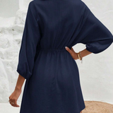 Vestidos mujer,  Vestidos elegantes,  Vestidos cortos,  Vestidos casuales,  vestidos,  Vestido corto,  Vestido,  Ropa de moda,  Outfit mujer,  vestido Azul,