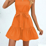 Vestidos elegantes,  Vestidos cortos,  Vestidos casuales,  vestidos,  Vestido corto,  Vestido,  Ropa de moda,  Outfit mujer,  Vestidos mujer,  vestido mujer,  Vestido elegante,  Vestidos de moda,  Vestido casual,  Vestido Naranja,  Vestidos Naranjas,