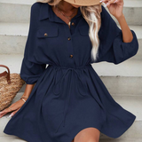 Vestidos mujer,  Vestidos elegantes,  Vestidos cortos,  Vestidos casuales,  vestidos,  Vestido corto,  Vestido,  Ropa de moda,  Outfit mujer,  vestido Azul,