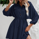 Vestidos mujer,  Vestidos elegantes,  Vestidos cortos,  Vestidos casuales,  vestidos,  Vestido corto,  Vestido,  Ropa de moda,  Outfit mujer,  vestido Azul,