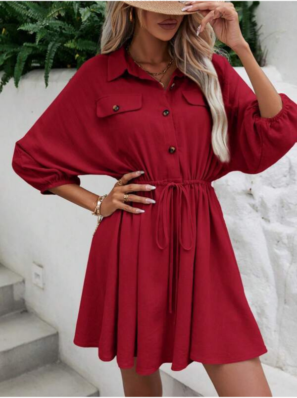 Vestidos mujer,  Vestidos elegantes,  Vestidos cortos,  Vestidos casuales,  vestidos,  Vestido corto,  Vestido,  Ropa de moda,  Outfit mujer,  vestido rojo,