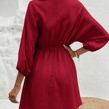 Vestidos mujer,  Vestidos elegantes,  Vestidos cortos,  Vestidos casuales,  vestidos,  Vestido corto,  Vestido,  Ropa de moda,  Outfit mujer,  vestido rojo,