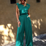 Ropa de moda,  Outfit mujer,  Enterizos frescos,  Enterizos elegantes,  Enterizos comodos,  Enterizos,  Enterizo mujer,  Enterizo elegante,  Enterizo comodo,  Enterizo largo,  Enterizos Largos,  Enterizo Verde Marino,  Enterizos Verdes,