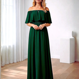 Vestidos mujer, atributo, atributo.co, Vestidos elegantes, Vestidos largo, Vestidos casuales, vestidos, Vestido largo, Vestido, Ropa de moda, Outfit mujer, vestido verde, vestido largo verde