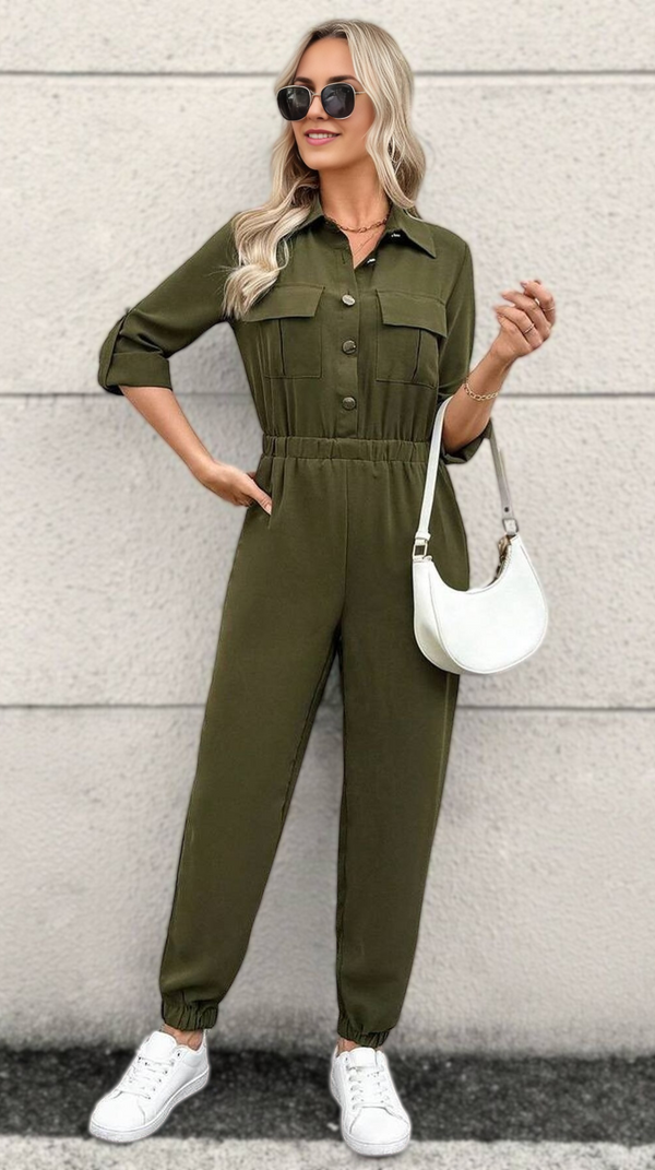 Ropa de moda,  Outfit mujer,  Enterizos Largos, Enterizos frescos, Enterizos elegantes, Enterizos cómodos, Enterizos casuales, Enterizos bonitos, Enterizos, Enterizo mujer, Enterizo largo, enterizos versatiles,  Enterizos largos unicolor, enterizos largos verdes,