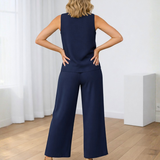 Ropa de moda, Outfit mujer, conjuntos frescos,  conjuntos de pantalón, conjuntos comodos, conjuntos casuales,  conjuntos,  conjunto mujer,  Conjunto de pantalón y blusa, conjunto corto,  conjunto con pantalón largo,  conjuntos azul