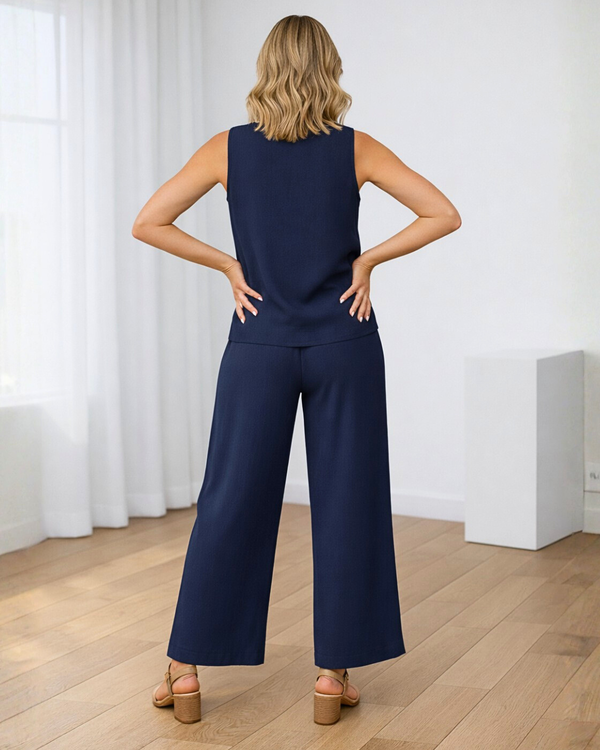 Ropa de moda, Outfit mujer, conjuntos frescos,  conjuntos de pantalón, conjuntos comodos, conjuntos casuales,  conjuntos,  conjunto mujer,  Conjunto de pantalón y blusa, conjunto corto,  conjunto con pantalón largo,  conjuntos azul