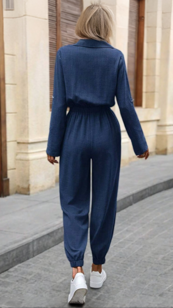 Ropa de moda,  Outfit mujer,  Enterizos Largos, Enterizos frescos, Enterizos elegantes, Enterizos cómodos, Enterizos casuales, Enterizos bonitos, Enterizos, Enterizo mujer, Enterizo largo, enterizos versatiles,  Enterizos largos unicolor, enterizos largos azules,