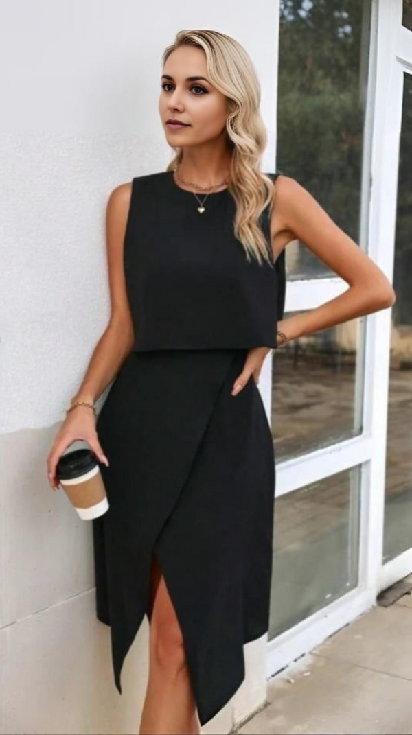 Ropa de moda,  Outfit mujer,  Conjuntos largos,  conjuntos frescos,  Conjuntos elegantes,  conjuntos comodos,  conjuntos casuales,  conjuntos,  conjunto mujer,  Conjunto largo,  conjunto elegante,  conjunto con falda,  Conjunto con blusa y falda,   conjunto negro, conjunto con blusa y falda negro,