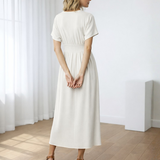 Vestidos mujer,  Vestidos largos elegantes,  Vestidos formales,  Vestidos elegantes,  Vestidos casuales,  vestidos,  vestido largo,  Vestido,  Ropa de moda,  Outfit mujer,  Vestido blanco