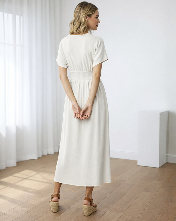 Vestidos mujer,  Vestidos largos elegantes,  Vestidos formales,  Vestidos elegantes,  Vestidos casuales,  vestidos,  vestido largo,  Vestido,  Ropa de moda,  Outfit mujer,  Vestido blanco