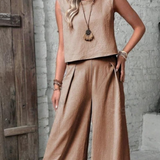 Ropa de moda, Outfit mujer, conjuntos frescos,  conjuntos de pantalón, conjuntos comodos, conjuntos casuales,  conjuntos,  conjunto mujer,  Conjunto de pantalón y blusa, conjunto corto,  conjunto con pantalón largo,  conjuntos  de pantalon caqui,