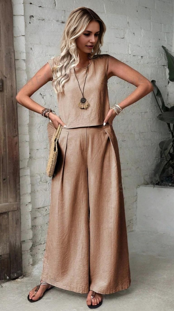 Ropa de moda, Outfit mujer, conjuntos frescos,  conjuntos de pantalón, conjuntos comodos, conjuntos casuales,  conjuntos,  conjunto mujer,  Conjunto de pantalón y blusa, conjunto corto,  conjunto con pantalón largo,  conjuntos  de pantalon caqui,
