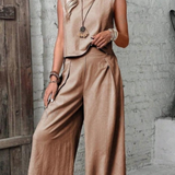 Ropa de moda, Outfit mujer, conjuntos frescos,  conjuntos de pantalón, conjuntos comodos, conjuntos casuales,  conjuntos,  conjunto mujer,  Conjunto de pantalón y blusa, conjunto corto,  conjunto con pantalón largo,  conjuntos  de pantalon caqui,