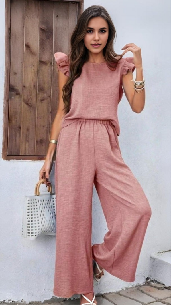 Ropa de moda, Outfit mujer, conjuntos frescos,  conjuntos de pantalón, conjuntos cómodos, conjuntos casuales,  conjuntos,  conjunto mujer,  Conjunto de pantalón y blusa, conjunto corto,  conjunto con pantalón largo, conjuntos negros, conjuntos de pantalón rosado,