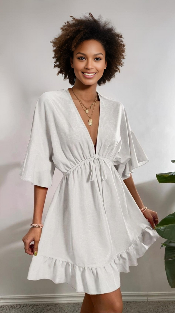 Vestidos mujer,  Vestidos elegantes,  Vestidos cortos,  Vestidos casuales,  vestidos,  Vestido corto,  Vestido,  Ropa de moda,  Outfit mujer, Vestidos blancos,