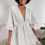 Vestidos mujer,  Vestidos elegantes,  Vestidos cortos,  Vestidos casuales,  vestidos,  Vestido corto,  Vestido,  Ropa de moda,  Outfit mujer, Vestidos blancos,