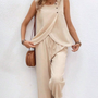 Ropa de moda, Outfit mujer, conjuntos frescos,  conjuntos de pantalón, conjuntos comodos, conjuntos casuales,  conjuntos,  conjunto mujer,  Conjunto de pantalón y blusa, conjunto corto,  conjunto con pantalón largo,  conjuntos beige, 