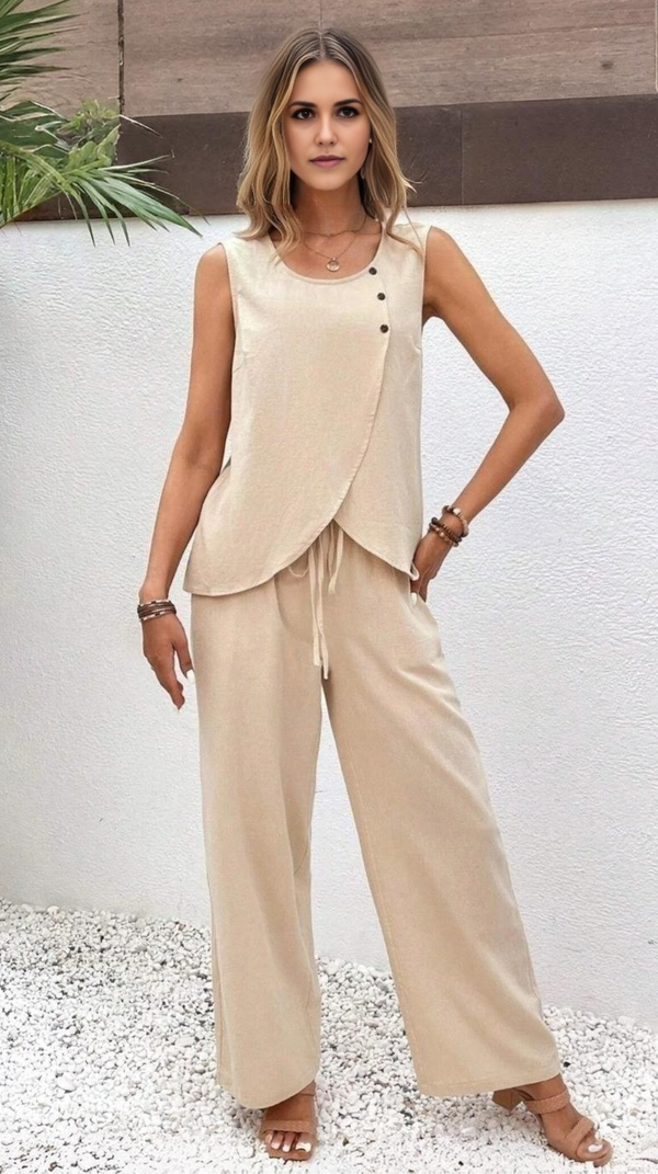 Conjunto de Blusa y Pantalón Parma – Atributo