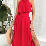 Ropa de moda,  Outfit mujer,  conjuntos frescos,  Conjuntos de falda y blusa,  conjuntos cortos,  conjuntos comodos,  conjuntos casuales,  conjuntos,  conjunto mujer,  conjunto corto,  conjunto con falda,  Conjuntos con falda y blusa,  Conjunto con falda y blusa Rojo,    conjunto de falda y blusa Rojo, conjunto elegante, conjuntos elegantes