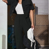 Ropa de moda, Outfit mujer, conjuntos frescos,  conjuntos de pantalón, conjuntos comodos, conjuntos casuales,  conjuntos,  conjunto mujer,  Conjunto de pantalón y chaleco, conjunto corto,  conjunto con pantalón largo,  conjunto con chaqueta y pantalon,