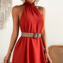 Vestidos mujer, atributo, atributo.co, Vestidos elegantes, Vestidos corto, Vestidos casuales, vestidos, Vestido corto, Vestido, Ropa de moda, Outfit mujer, vestido, vestido corto rojo, vestido rojo