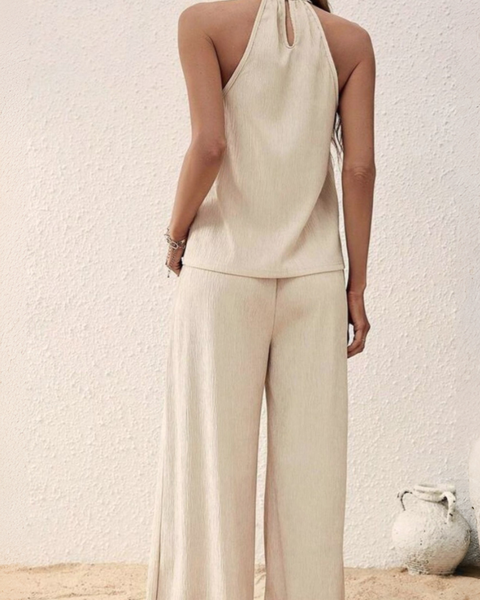 Ropa de moda, Outfit mujer, conjuntos frescos,  conjuntos de pantalón, conjuntos comodos, conjuntos casuales,  conjuntos,  conjunto mujer,  Conjunto de pantalón y chaleco, conjunto corto,  conjunto con pantalón largo,  conjunto de pantalon marfil, 