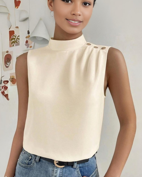 Blusa Sin Mangas Palmar – Atributo - Main Image